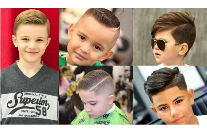 Trendy Styles for Boys Cortes De Cabello Para Niños 2024 