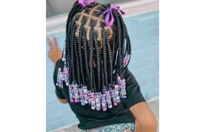 French Braids Easy Braids for Little Black Girls