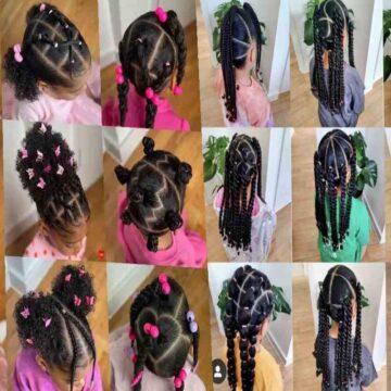 Easy Braids for Little Black Girls