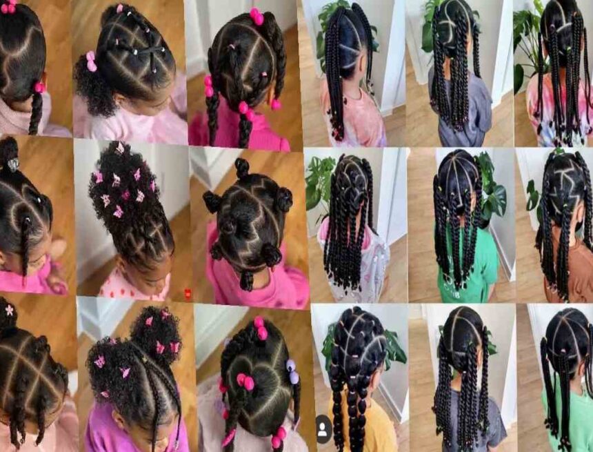 Easy Braids for Little Black Girls