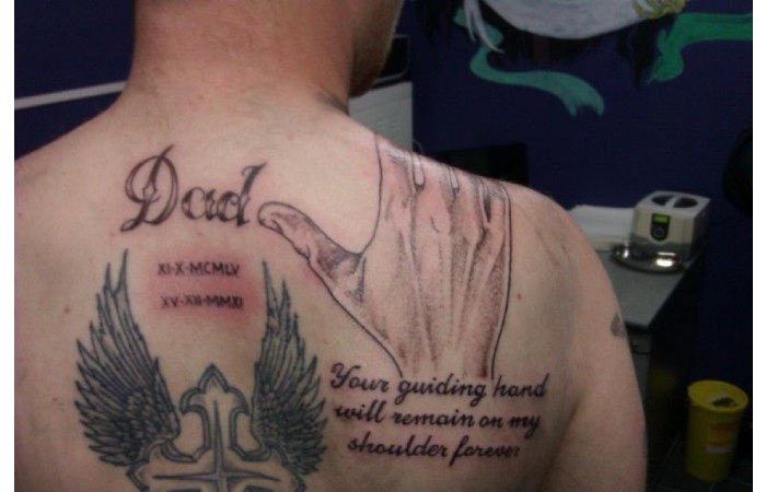 Placing Your Tribute Small Tattoos for Dad Who Died